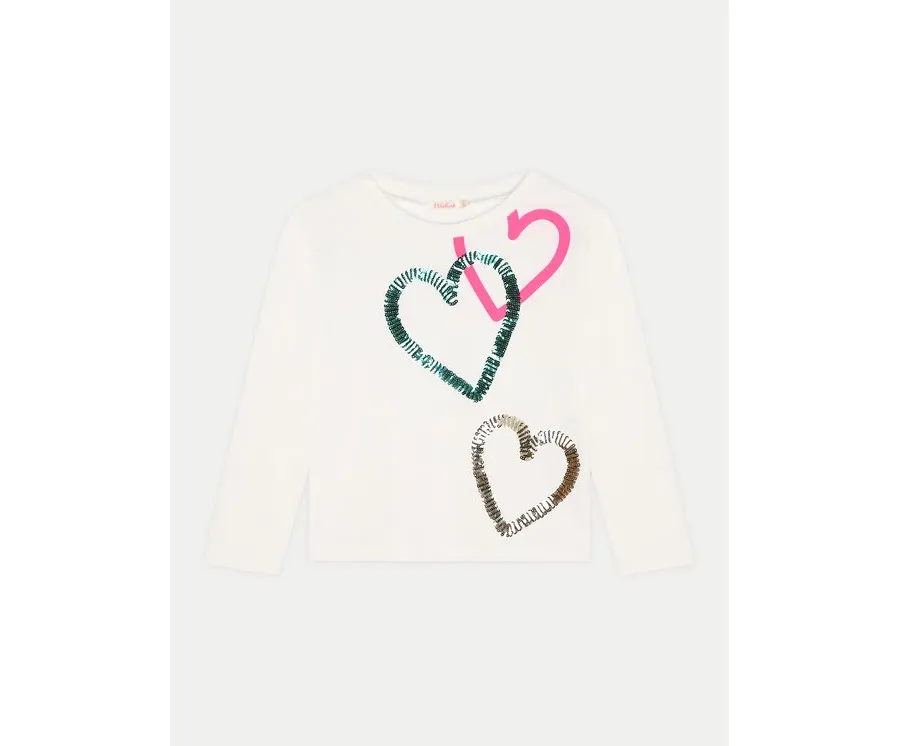 obrazek 1 Billieblush Bluzka U20484 Écru Regular Fit