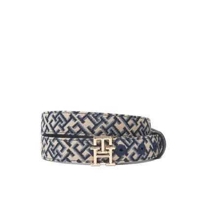 Zdjęcie Tommy Hilfiger Pasek Damski Th Jacquard 2.5 AW0AW17497 Kolorowy