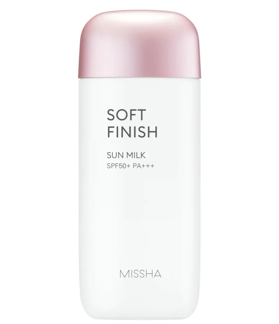 obrazek 1 Missha All Around Safe Block Soft Finish Sun Mleczko do codziennej pielęgnacji SPF 50+ Pa+++ 70 ml