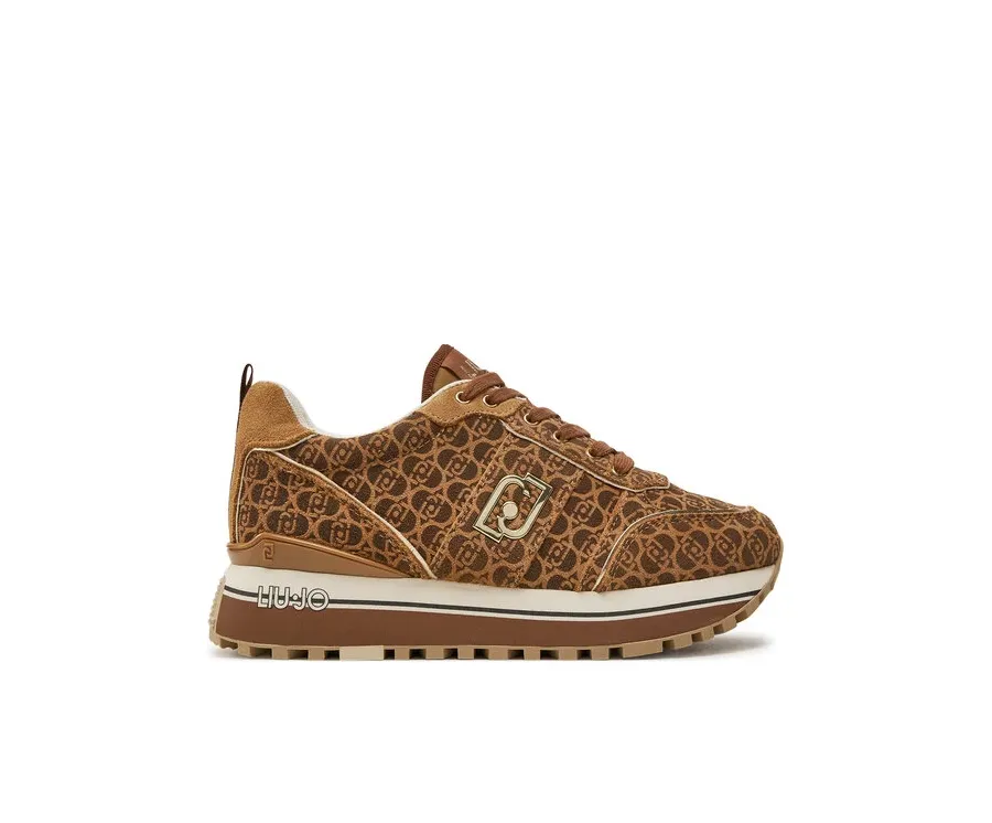 obrazek 1 Liu Jo Sneakersy Maxi Wonder 71 BF4003 PX195 Brązowy