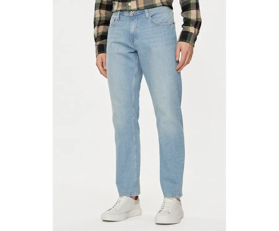 obrazek 1 Mustang Jeansy Denver 1015136 Niebieski Straight Fit