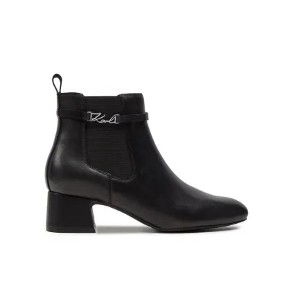 Zdjęcie KARL LAGERFELD Botki Bonnie KL30344 Czarny