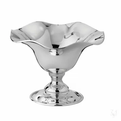 Picture Unique silver-plated fruit bowl Vanna - Zaramella Argenti