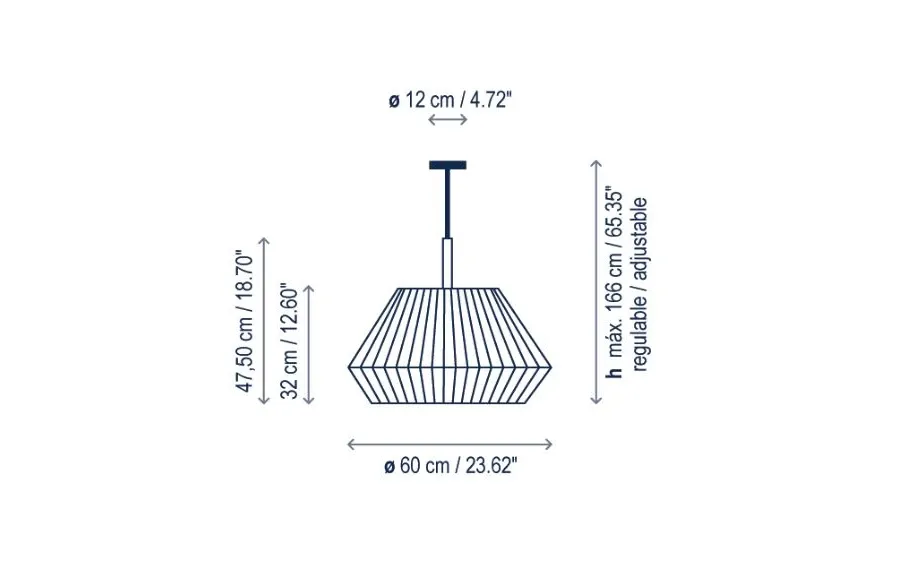 obrazek 2 Ekskluzywna lampa wisząca Mei