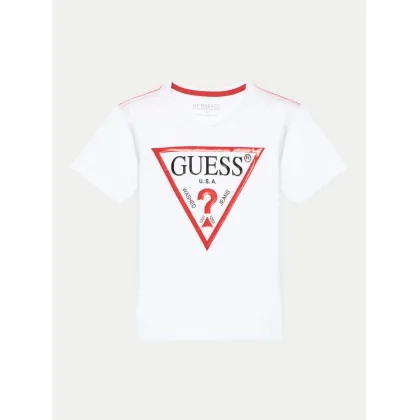 Zdjęcie Guess T-Shirt L73I55 K8HM0 Biały Regular Fit