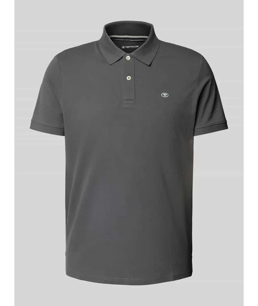 obrazek 1 Koszulka polo o kroju regular fit z wyhaftowanym logo model ‘BASIC’