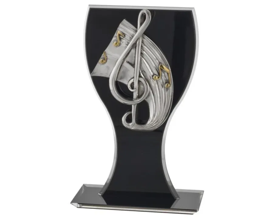 picture 1 Italian statuette with a treble clef - Astra Argenti