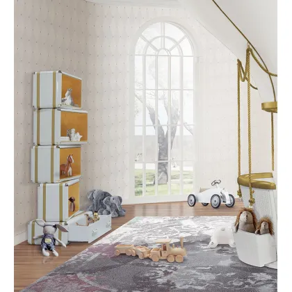 Zdjęcie Ekskluzywny dziecięcy regał na książki walizki podróżne Limitowana Edycja