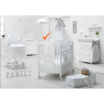 Zdjęcie Szykowne włoskie łóżeczko niemowlęce - italbaby