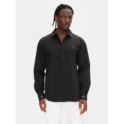 Zdjęcie Just Cavalli Koszula 78OAL2A0 Czarny Relaxed Fit