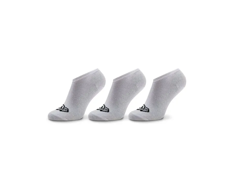 obrazek 1 New Era Zestaw 3 par niskich skarpet unisex Flag Sneaker Sock 13113638 Biały