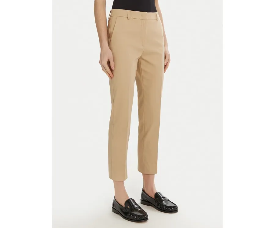 obrazek 1 Weekend Max Mara Chinosy Vite 2515131021 Beżowy Slim Fit