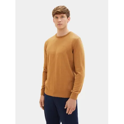 Zdjęcie Tom Tailor Sweter 1027661 Brązowy Regular Fit