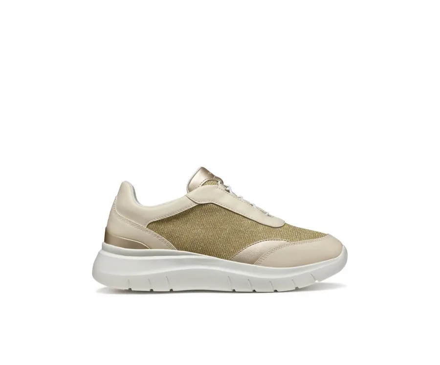 obrazek 1 Geox Sneakersy D Plummery D55YNA 0LYBC C2L1S Złoty