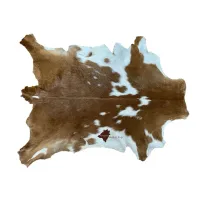 Picture A wonderful decorative carpet made of natural goatskin