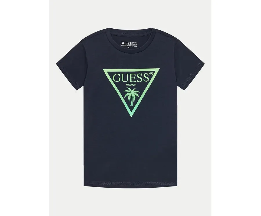 obrazek 1 Guess T-Shirt L4GI33 J1311 Granatowy Regular Fit