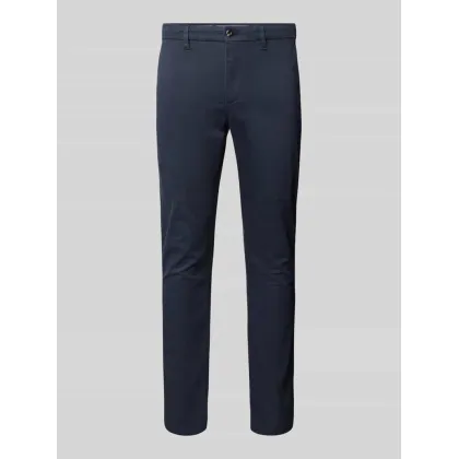 Zdjęcie Chinosy o kroju slim fit zapinane na guzik i zamek błyskawiczny model ‘BLEECKER’