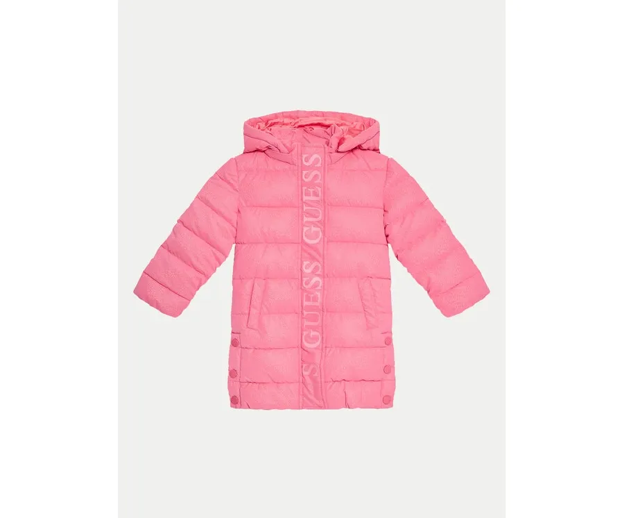 obrazek 1 Guess Kurtka puchowa K4BL03 WGIW0 Różowy Regular Fit