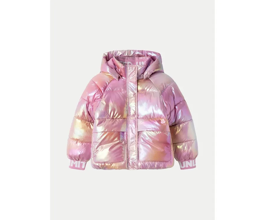 obrazek 1 NAME IT Kurtka zimowa 13231168 Różowy Regular Fit