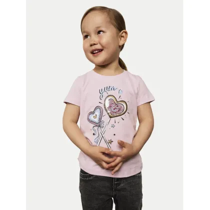 Zdjęcie NAME IT T-Shirt Bethany 13237842 Różowy Regular Fit