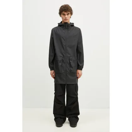 Zdjęcie Rains kurtka 19850 Jackets kolor czarny przejściowa
