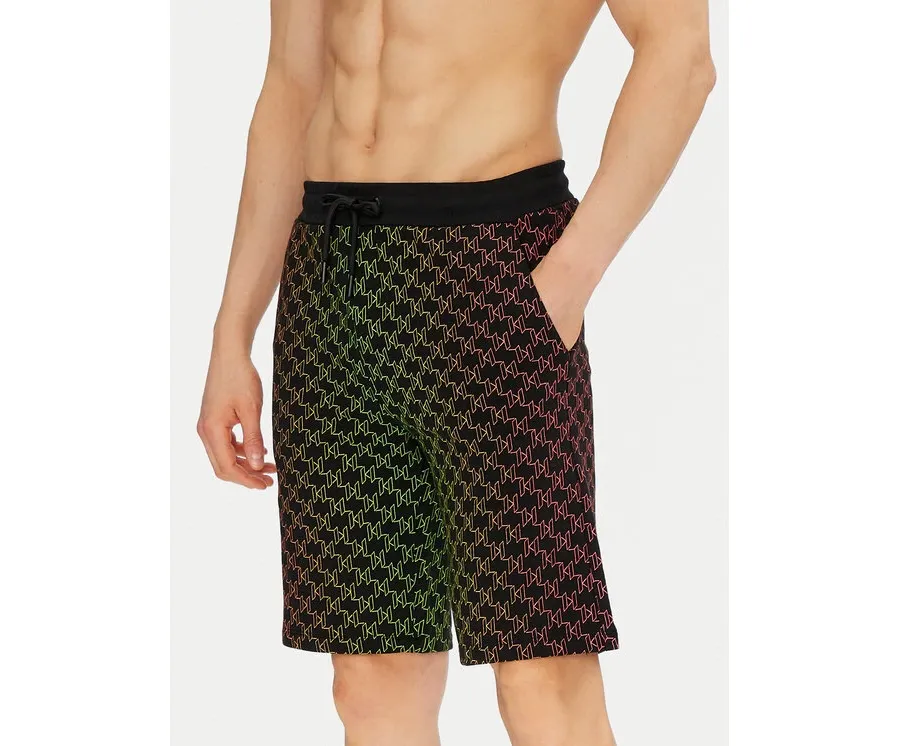 obrazek 1 KARL LAGERFELD Szorty sportowe 705401 552917 Czarny Regular Fit