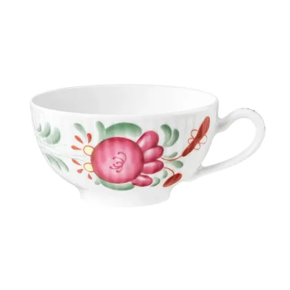 Zdjęcie Porcelanowa zdobiona filiżanka do herbaty w stylu klasycznym z Niemiec – Tettau