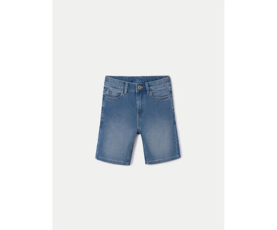 obrazek 1 Mayoral Szorty jeansowe 6286 Niebieski Regular Fit