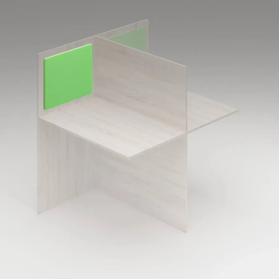 obrazek 1 Elegancki Panel Tapicerowany do Ścianek Modułów Biurowych - Biuro Serwis