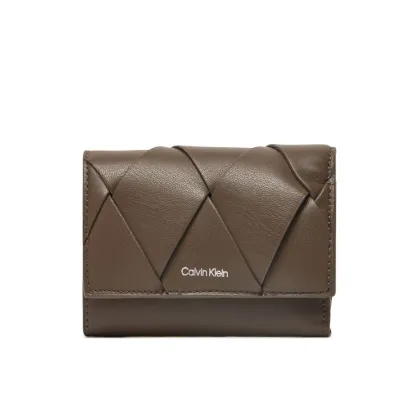 Zdjęcie Calvin Klein Portfel damski Ck Woven Small Trifold K60K612953 Khaki
