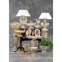 Picture Stylish ceramic tissue container