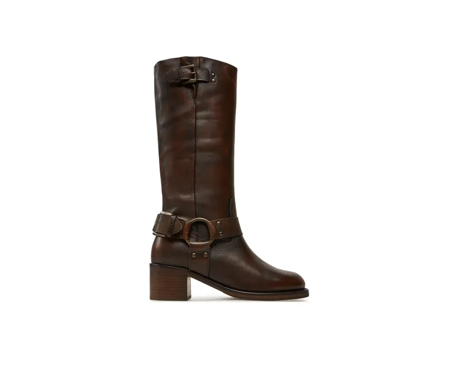 obrazek 1 Bronx Kozaki High boots 14291-A Brązowy