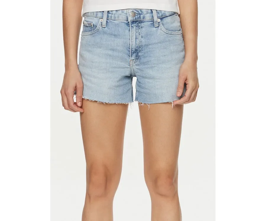 obrazek 1 Calvin Klein Jeans Szorty jeansowe J20J222809 Niebieski Regular Fit