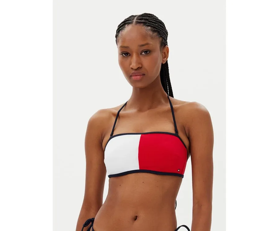 obrazek 1 Tommy Hilfiger Góra od bikini UW0UW05816 Czerwony