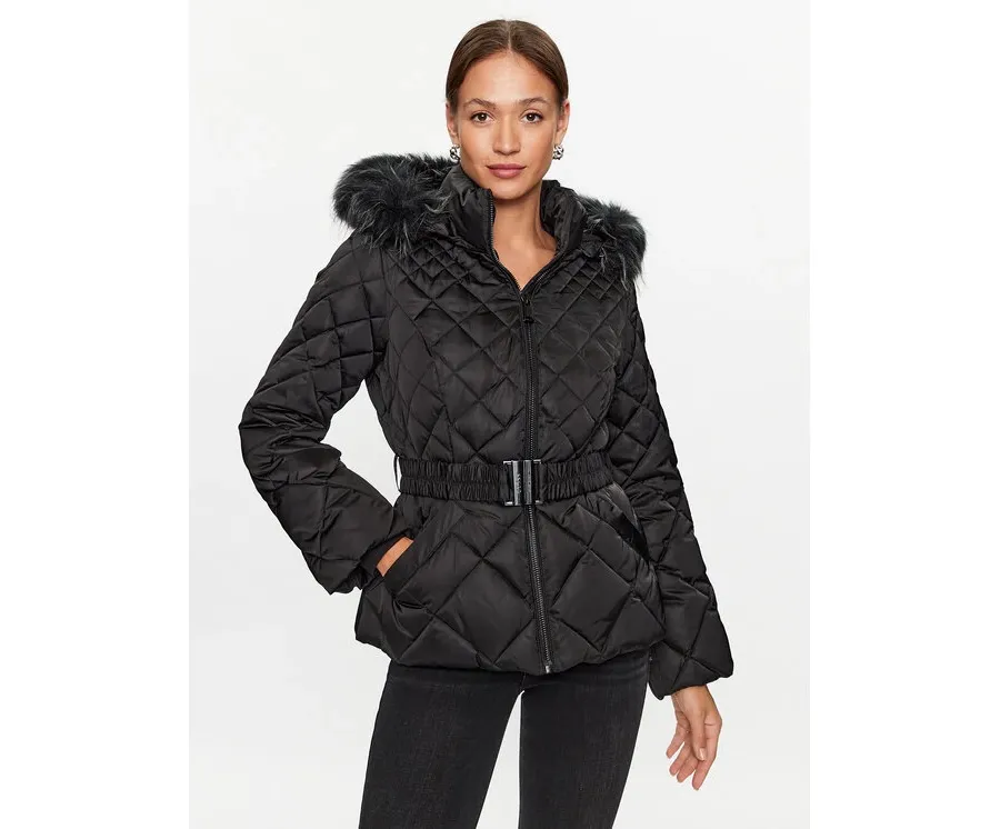 obrazek 1 Guess Kurtka zimowa Olga W3BL35 WEX52 Czarny Regular Fit