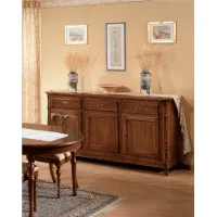 Picture A tasteful sideboard with 3 doors and 3 drawers from Italy - Fratelli Mirandola