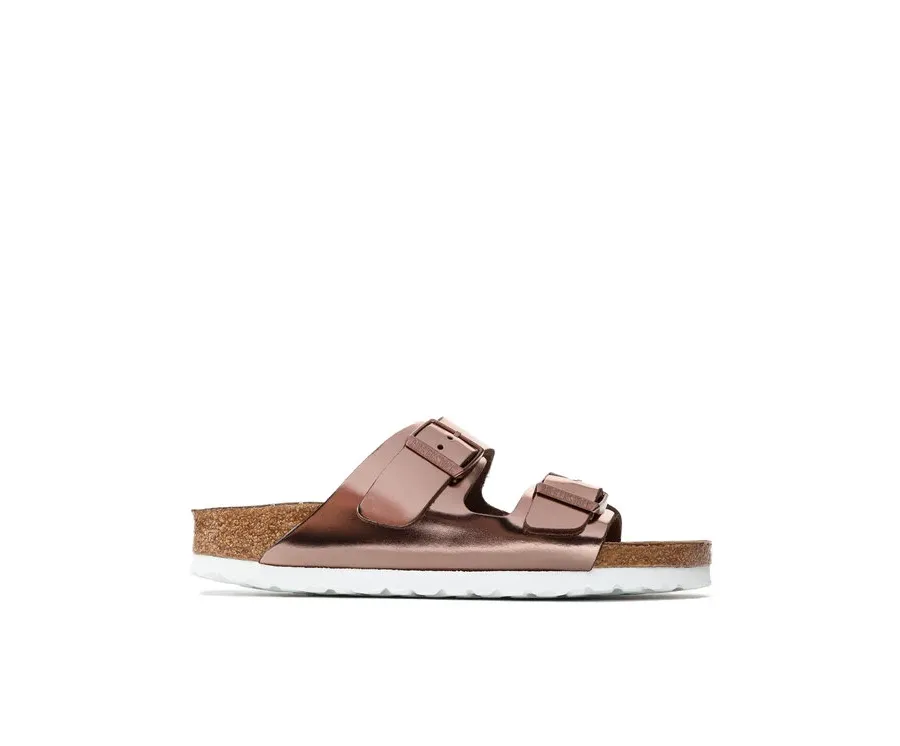 obrazek 1 Birkenstock Klapki Arizona Metallic 0952093 Różowy