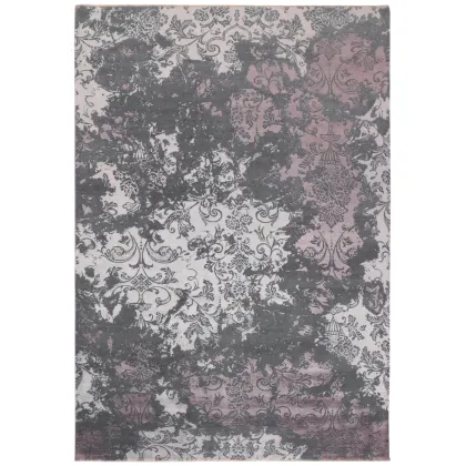 Zdjęcie Stylowy fioletowy ekskluzywny dywan 3D - DAMASK 7082