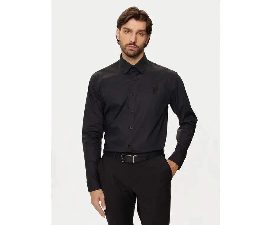obrazek 1 KARL LAGERFELD Koszula 605951 544600 Czarny Regular Fit
