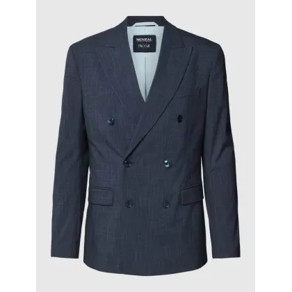 Zdjęcie Marynarka o kroju slim fit z kołnierzem z połami