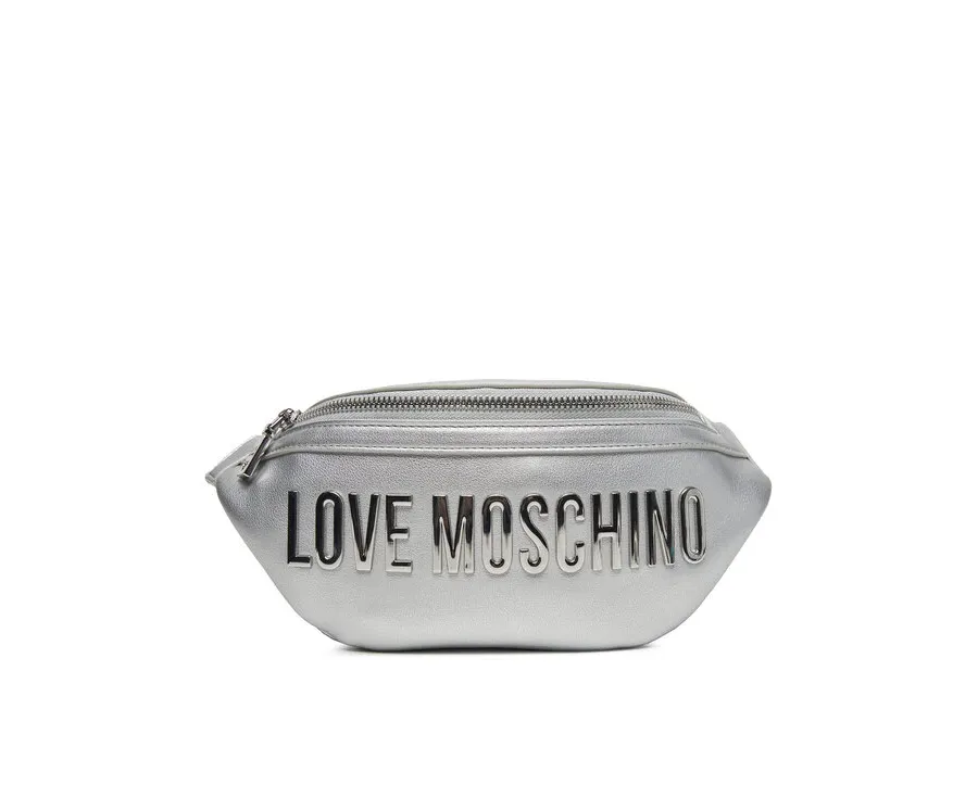 obrazek 1 LOVE MOSCHINO Saszetka nerka JC4195PP1MKD196B Srebrny