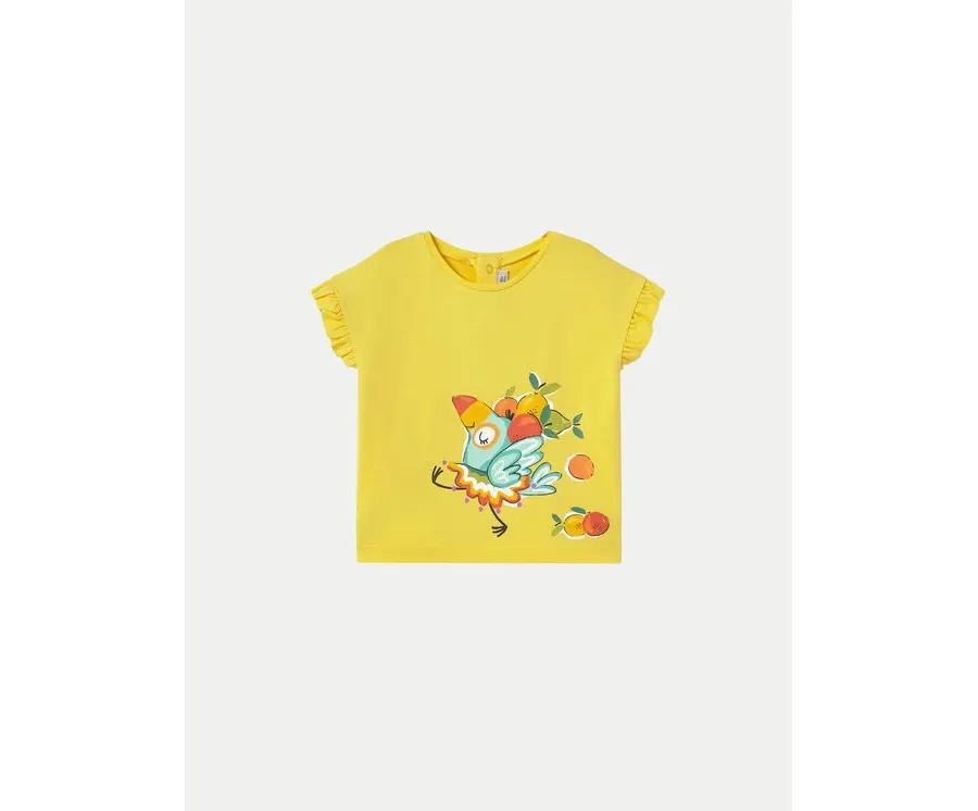 obrazek 1 Mayoral T-Shirt 1048 Żółty Regular Fit