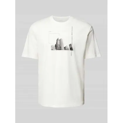 Zdjęcie T-shirt z nadrukiem z logo model ‘NewYork Building’