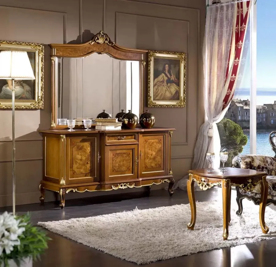 obrazek 1 Włoska klasyczna komoda Regency do salonu
