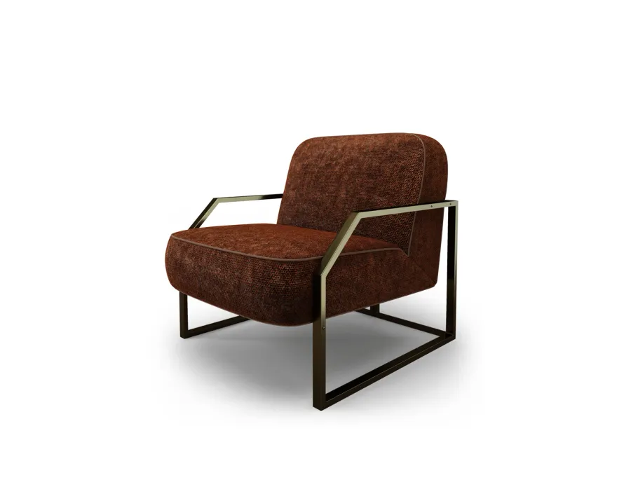picture 1 Classic Italian prestigious large armchair for the living room or office - Bianchini