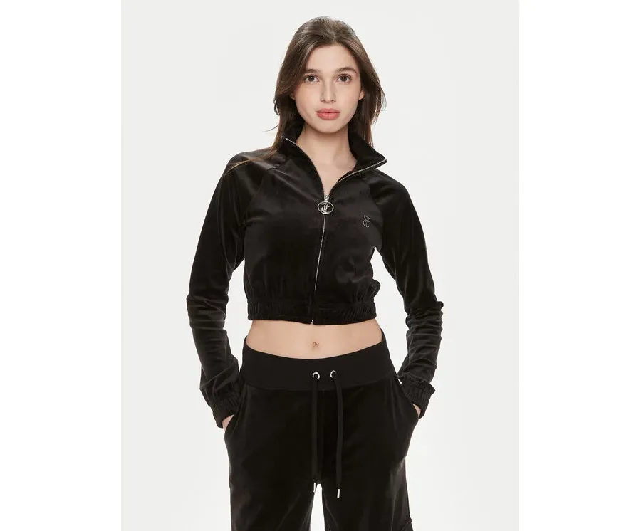 obrazek 1 Juicy Couture Bluza Tasha JCWCT24306 Czarny Slim Fit