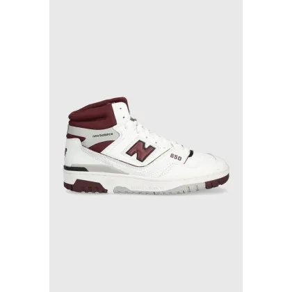 Zdjęcie New Balance sneakersy skórzane BB650RCH kolor biały