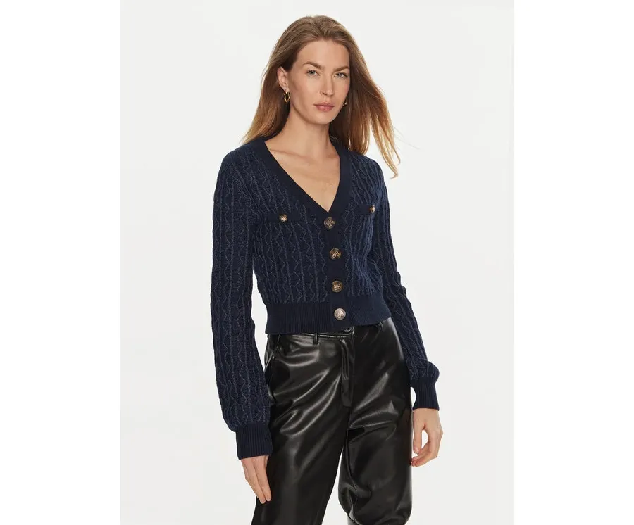 obrazek 1 Guess Kardigan Tiffany W4BR0F Z3K40 Niebieski Regular Fit