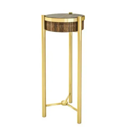 Picture Decorative column on a gold-plated frame - Ana Roque