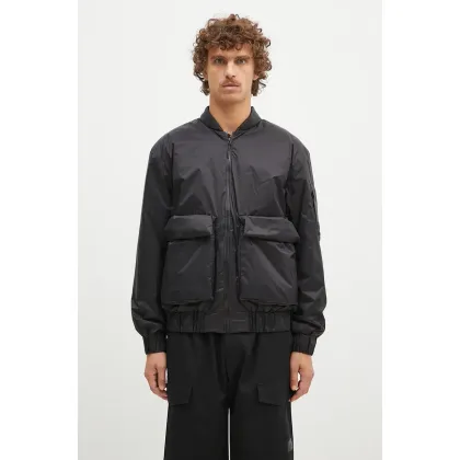 Zdjęcie Rains kurtka przeciwdeszczowa Fuse Bomber Jacket 15530 kolor czarny przejściowa oversize 15530.-BLACK